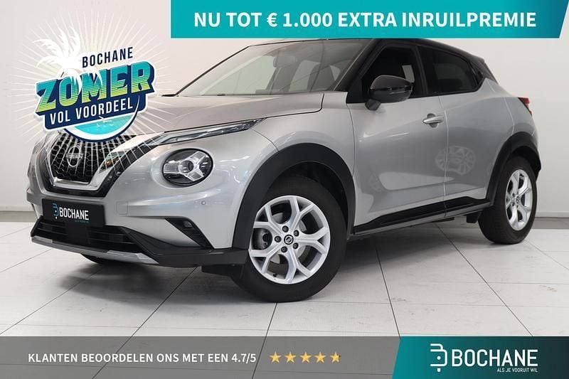 Grijs Gebruikt 2023 Nissan Juke SUV | € 22.235 (Eerlijke prijs) - Afbeelding 1/4