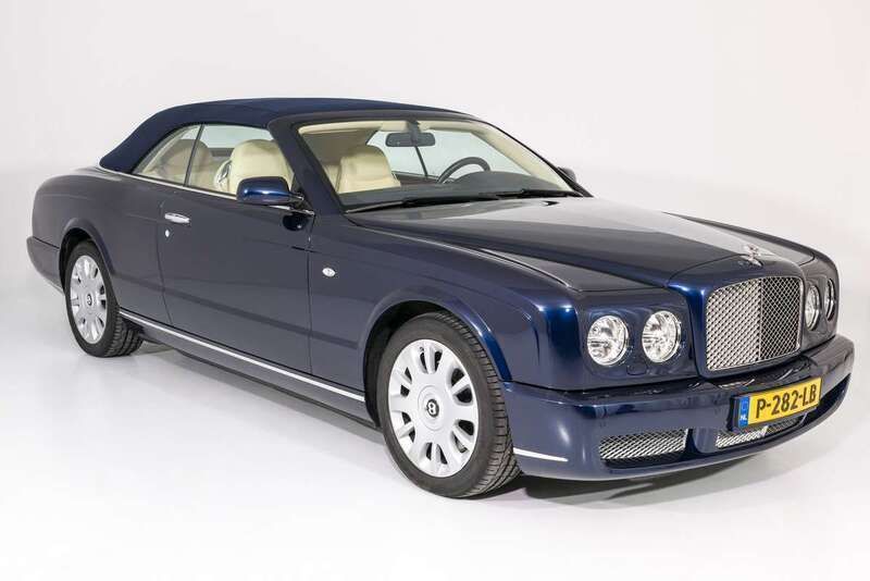 Blauw Gebruikt 2008 Bentley Azure Mulliner Cabriolet | € 159.000 - Afbeelding 1/4