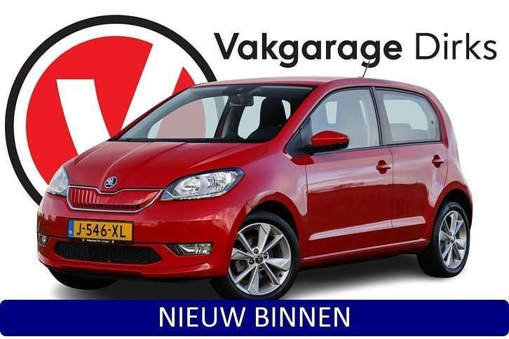 Rood Gebruikt 2020 Skoda Citigo-e IV Style Hatchback | € 10.890 (Goede deal) - Afbeelding 1/4