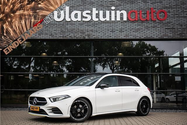 Wit Gebruikt 2019 Mercedes A200 Business Hatchback | € 23.950 (Eerlijke prijs) - Afbeelding 1/4