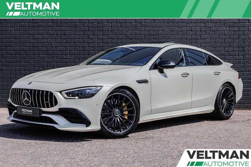 Wit Gebruikt 2020 Mercedes AMG GT 43 Premium Plus Coupé | € 69.995 - Afbeelding 1/4