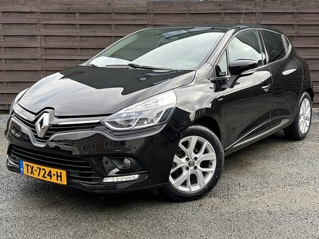 Zwart Gebruikt 2018 Renault Clio IV LIMITED Hatchback | € 8.950 (Eerlijke prijs) - Afbeelding 1/4