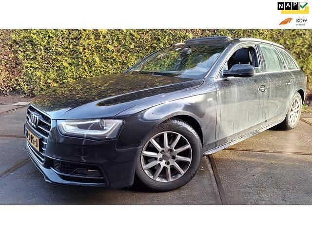 Zwart Occasion 2015 Audi A4 Sport Stationwagen | € 7.100 (Super prijs) - Afbeelding 1/4