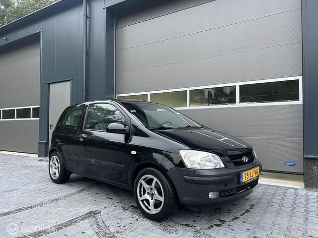 Zwart Gebruikt 2003 Hyundai Getz GLS Hatchback | € 695 (Eerlijke prijs) - Afbeelding 1/4