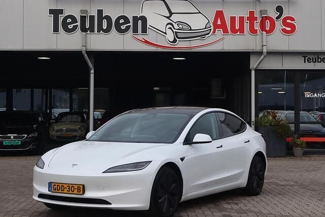 Wit Gebruikt 2024 Tesla Model 3 Long Range AWD Sedan | € 41.985 (Duur) - Afbeelding 1/4