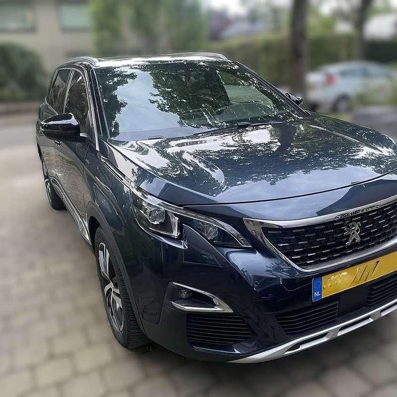 Blauw Occasion 2017 Peugeot 5008 GT-line MPV | € 16.000 (Goede deal) - Afbeelding 1/4