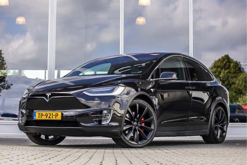 Zwart Gebruikt 2018 Tesla Model X Performance SUV | € 40.350 (Eerlijke prijs) - Afbeelding 1/4
