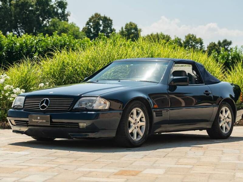 Blauwblue Gebruikt 1990 Mercedes SL500 Cabriolet | € 25.000 - Afbeelding 1/4