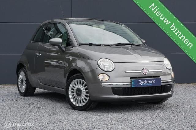 Grijs Gebruikt 2012 Fiat 500 Lounge Hatchback | € 6.500 (Eerlijke prijs) - Afbeelding 1/4