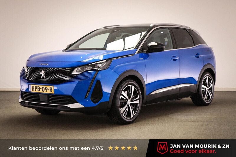 Blauw Gebruikt 2020 Peugeot 3008 GT-line SUV | € 27.695 (Eerlijke prijs) - Afbeelding 1/4