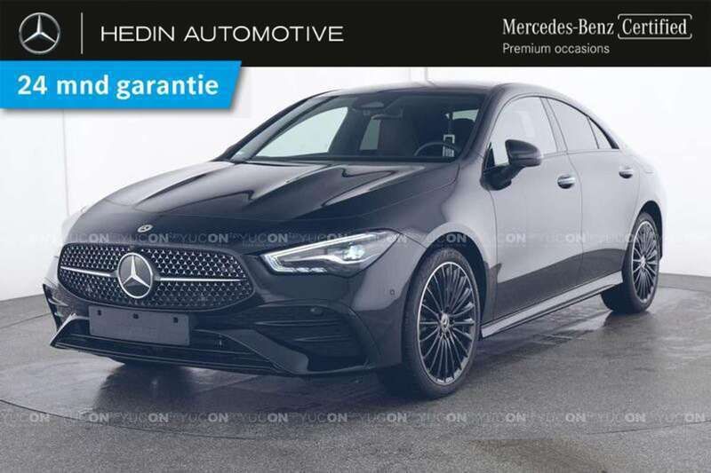 Zwart Gebruikt 2024 Mercedes CLA250e AMG line Sedan | € 45.900 (Super prijs) - Afbeelding 1/3
