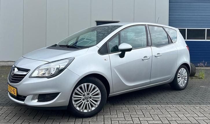 Grijs (metallic) Occasion 2014 Opel Meriva Business MPV | € 5.950 (Eerlijke prijs) - Afbeelding 1/4
