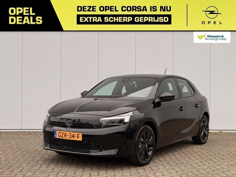 Zwart Nieuw 2025 Opel Corsa Hatchback | € 23.440 (Goede deal) - Afbeelding 1/4