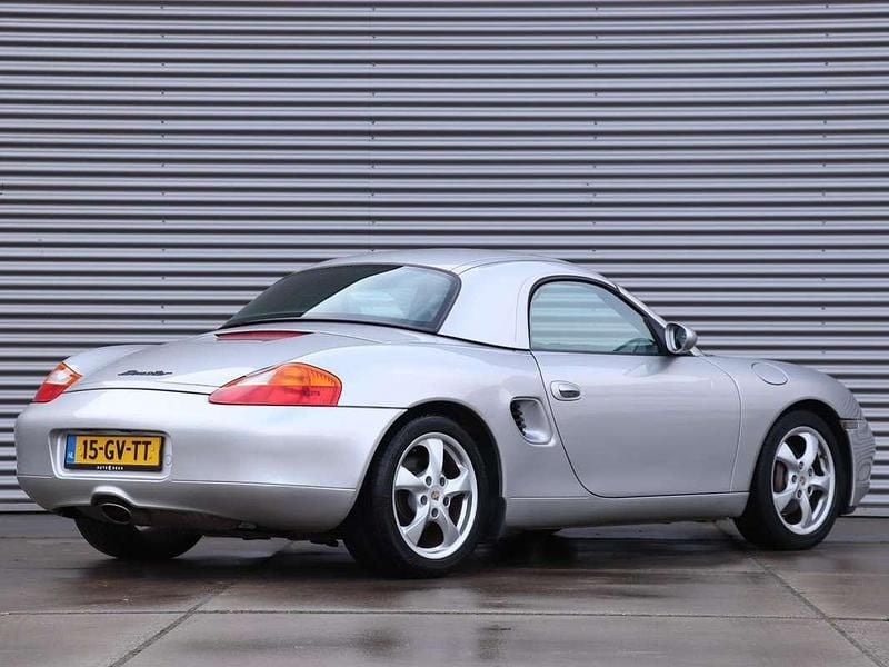 Occasion Porsche Boxster 221 PK (162 kW) 2001 Grijs (metallic) Cabriolet