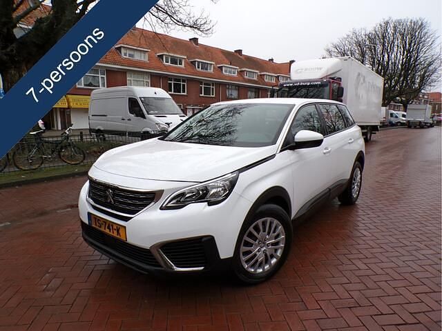 Wit Occasion 2018 Peugeot 5008 Access SUV | € 14.644 (Goede deal) - Afbeelding 1/4