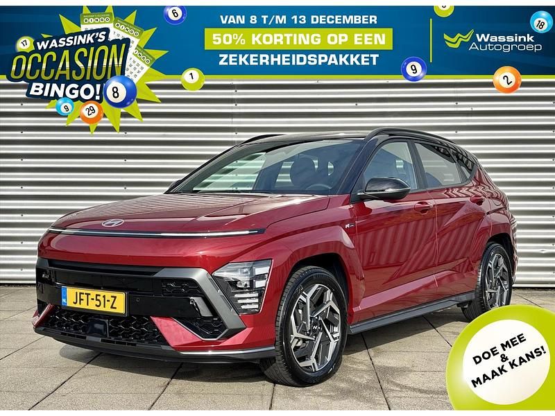 Rood Occasion 2023 Hyundai Kona N Line SUV | € 33.590 (Duur) - Afbeelding 1/4