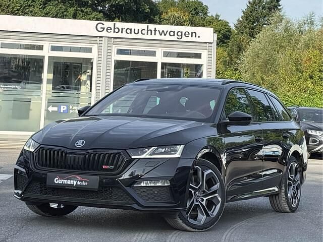 Zwart Gebruikt 2021 Skoda Octavia Business Line Stationwagen | € 33.749 - Afbeelding 1/4