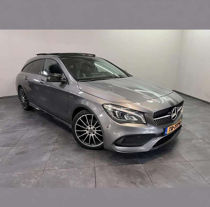 Grijs Gebruikt 2018 Mercedes CLA180 AMG Sedan | € 20.950 (Eerlijke prijs) - Afbeelding 1/4