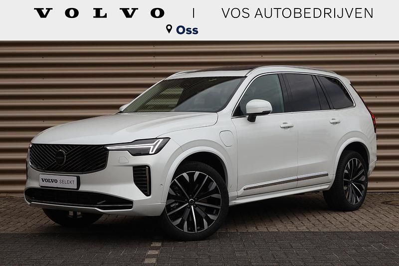 Wit Nieuw 2025 Volvo XC90 Plus SUV | € 79.950 (Super prijs) - Afbeelding 1/3