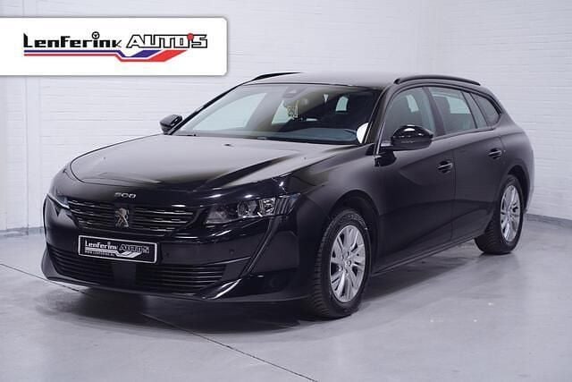 Zwart Gebruikt 2022 Peugeot 508 SW Active Stationwagen | € 25.850 - Afbeelding 1/4