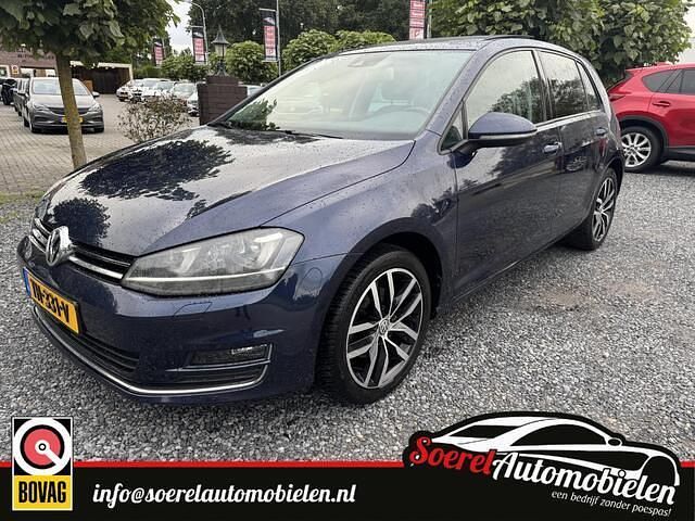 Blauw Occasion 2014 VW Golf VII Highline Hatchback | € 13.600 (Eerlijke prijs) - Afbeelding 1/4