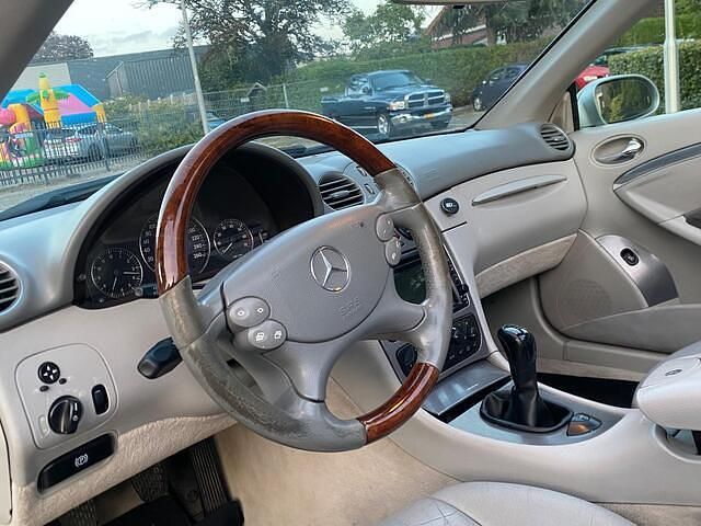 Occasion Mercedes CLK200 Avantgarde 163 PK (119 kW) 2003 Zilver (metallic) Cabriolet