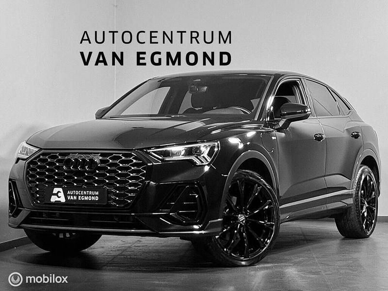 Zwart Gebruikt 2021 Audi Q3 Sportback S-Line SUV | € 39.999 (Eerlijke prijs) - Afbeelding 1/4