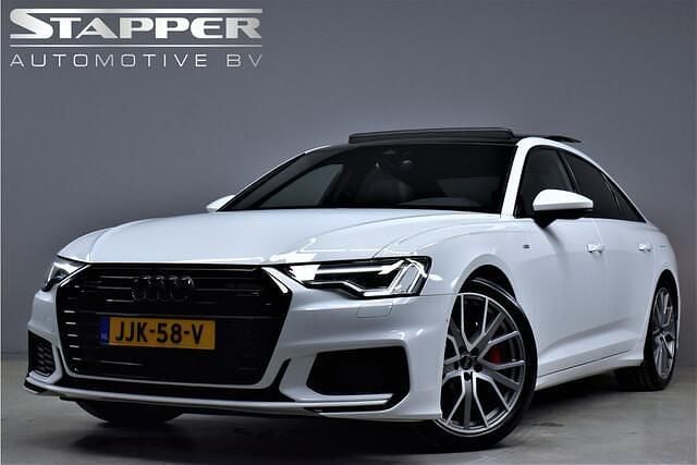 Wit Occasion 2022 Audi A6 Competition Sedan | € 48.995 (Eerlijke prijs) - Afbeelding 1/4