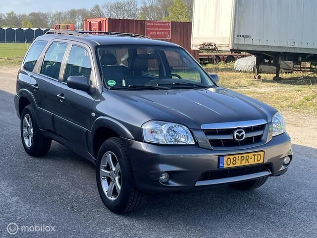 Grijs Gebruikt 2004 Mazda Tribute Touring SUV | € 2.500 - Afbeelding 1/4