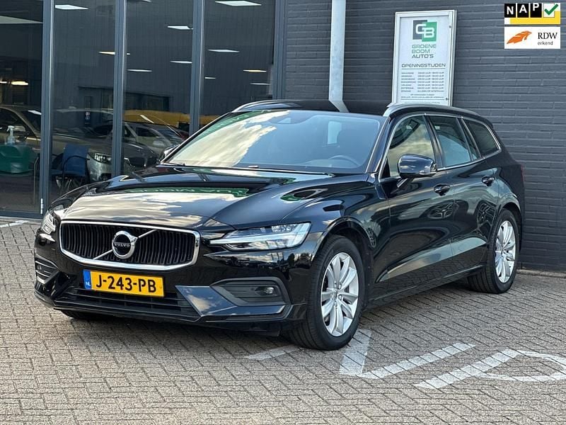 Zwart Gebruikt 2020 Volvo V60 Business Edition Stationwagen | € 26.999 (Goede deal) - Afbeelding 1/4