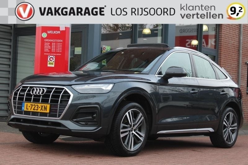 Grijs Gebruikt 2021 Audi Q5 Sportback Advanced Plus SUV | € 36.785 (Super prijs) - Afbeelding 1/4