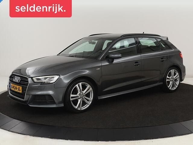 Grijs Gebruikt 2019 Audi A3 Sportback Sport Hatchback | € 14.900 (Eerlijke prijs) - Afbeelding 1/4