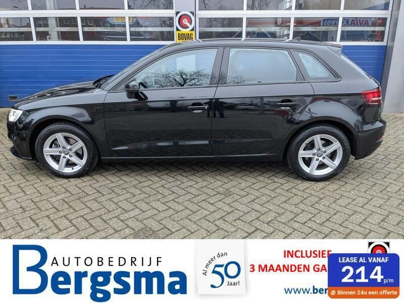 Zwart Gebruikt 2020 Audi A3 Sportback Proline Hatchback | € 15.999 (Goede deal) - Afbeelding 1/4