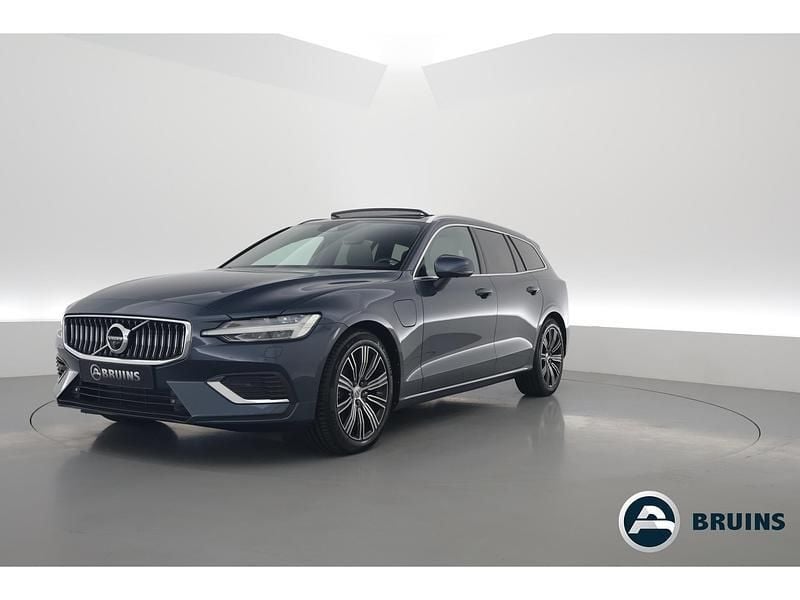 Blauw Gebruikt 2022 Volvo V60 Inscription Stationwagen | € 41.900 (Iets duurder) - Afbeelding 1/4