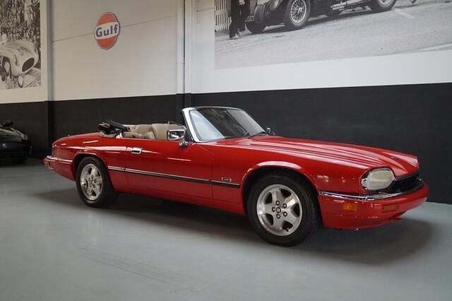 Occasion Jaguar XJS S 324 PK (238 kW) 1995 Rood Cabriolet