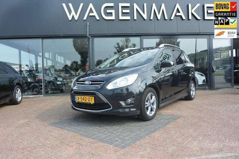 Zwart Gebruikt 2014 Ford Grand C-Max Ambiente MPV | € 7.450 (Goede deal) - Afbeelding 1/4
