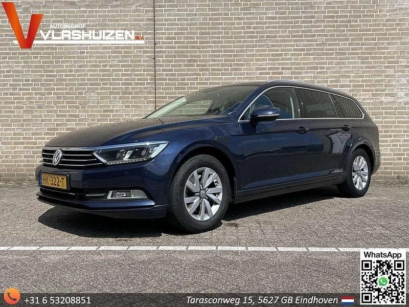 Blauw Gebruikt 2015 VW Passat Edition Stationwagen | € 7.400 (Super prijs) - Afbeelding 1/4