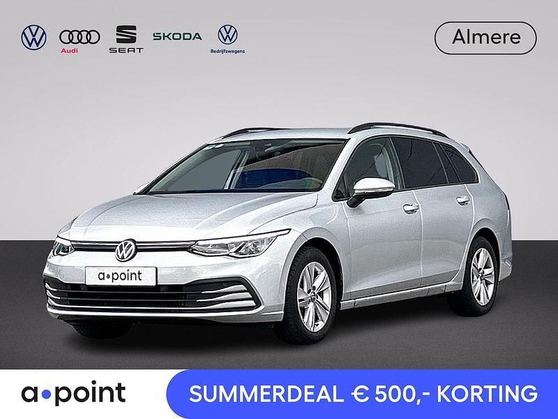 Grijs Gebruikt 2022 VW Golf VIII Life Stationwagen | € 21.949 (Eerlijke prijs) - Afbeelding 1/3