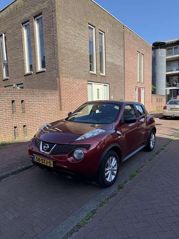 Rood Gebruikt 2011 Nissan Juke Visia SUV | € 8.750 (Eerlijke prijs) - Afbeelding 1/4