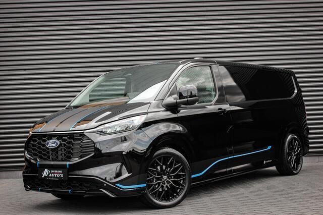 Zwart Nieuw 2024 Ford Transit Custom Sport Van | € 48.945 (Iets duurder) - Afbeelding 1/4