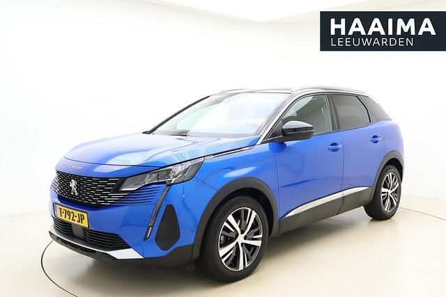 Blauw Gebruikt 2021 Peugeot 3008 Allure SUV | € 24.950 (Iets duurder) - Afbeelding 1/4