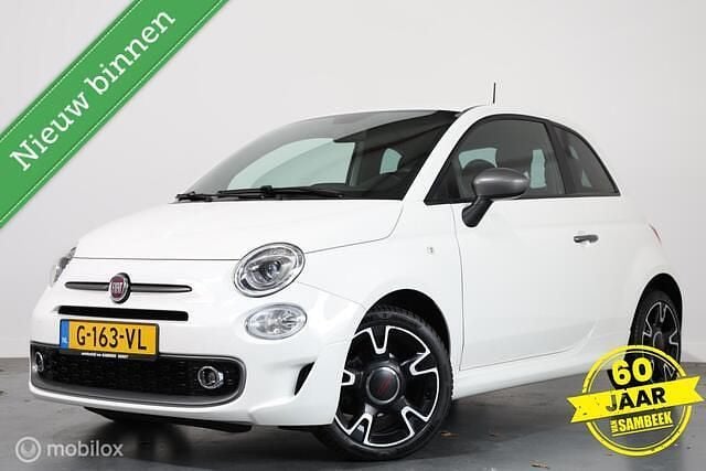 Wit Gebruikt 2019 Fiat 500 Sport Hatchback | € 10.900 (Goede deal) - Afbeelding 1/4