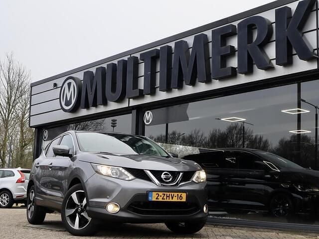 Grijs Occasion 2015 Nissan Qashqai SUV | € 7.885 (Eerlijke prijs) - Afbeelding 1/4