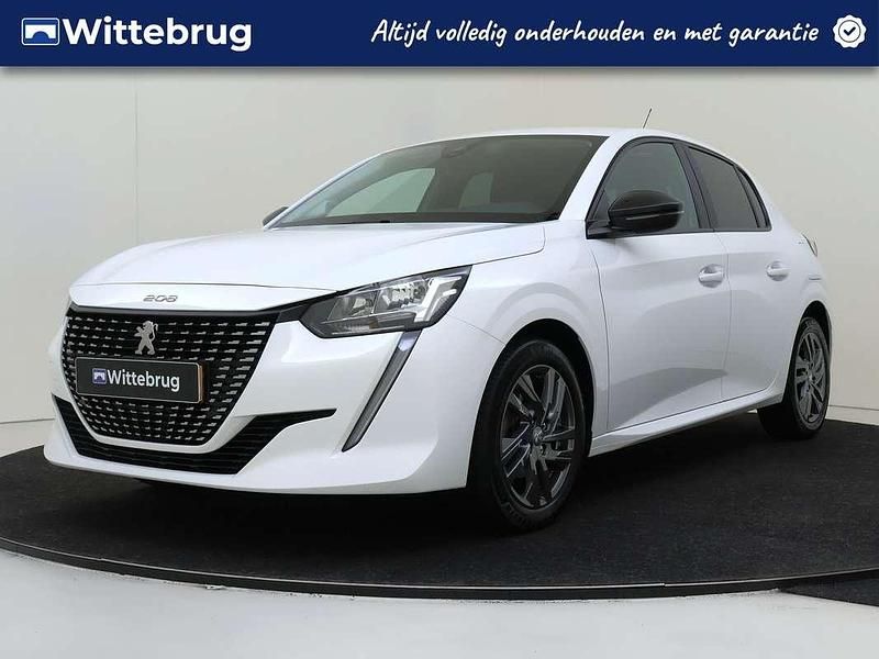 Wit Gebruikt 2023 Peugeot 208 Active Hatchback | € 16.925 (Eerlijke prijs) - Afbeelding 1/3