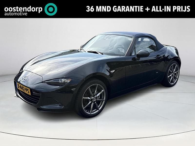 Zwart Occasion 2024 Mazda MX5 Kizuna Cabriolet | € 35.900 (Goede deal) - Afbeelding 1/4
