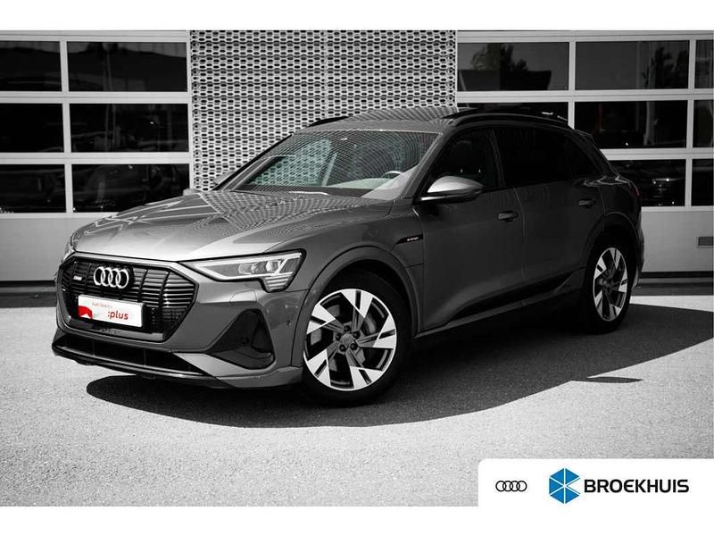 Grijs, metallic lak Gebruikt 2019 Audi e-tron S-Line SUV | € 27.900 (Eerlijke prijs) - Afbeelding 1/4