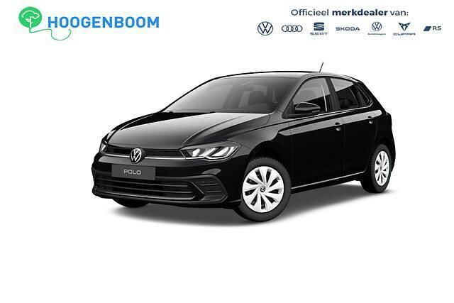 Zwart Nieuw 2025 VW Polo Edition Hatchback | € 21.950 (Super prijs) - Afbeelding 1/4