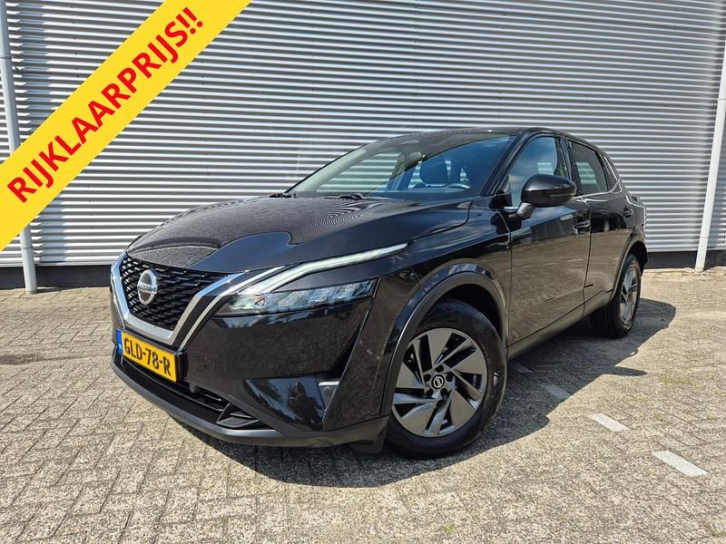 Zwart Gebruikt 2022 Nissan Qashqai Acenta SUV | € 24.888 (Eerlijke prijs) - Afbeelding 1/4