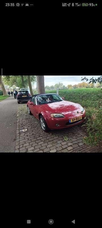 Occasion Mazda MX5 Touring 160 PK (117 kW) 2006 Rood Cabriolet