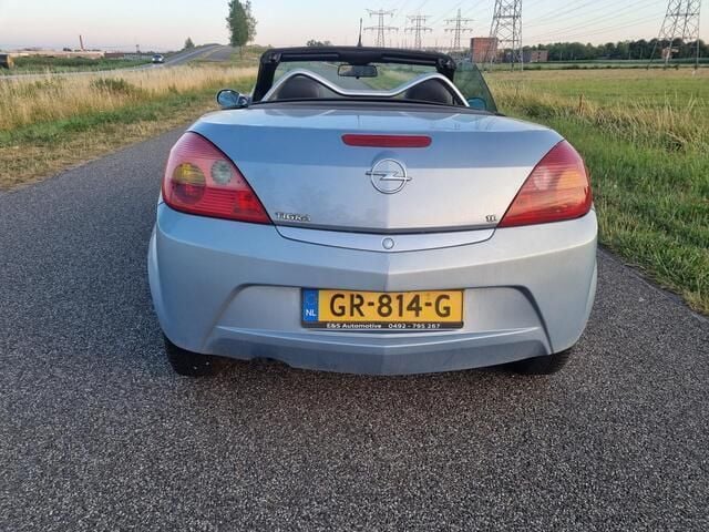 Occasion Opel Tigra Cosmo 125 PK (91 kW) 2005 Blauw Cabriolet